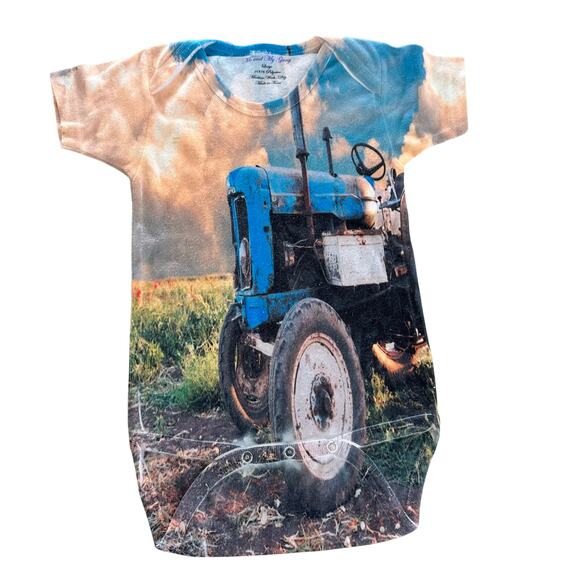 We and My Gang Tractor Bodysuit 18-24 Months - Picture 1 of 4